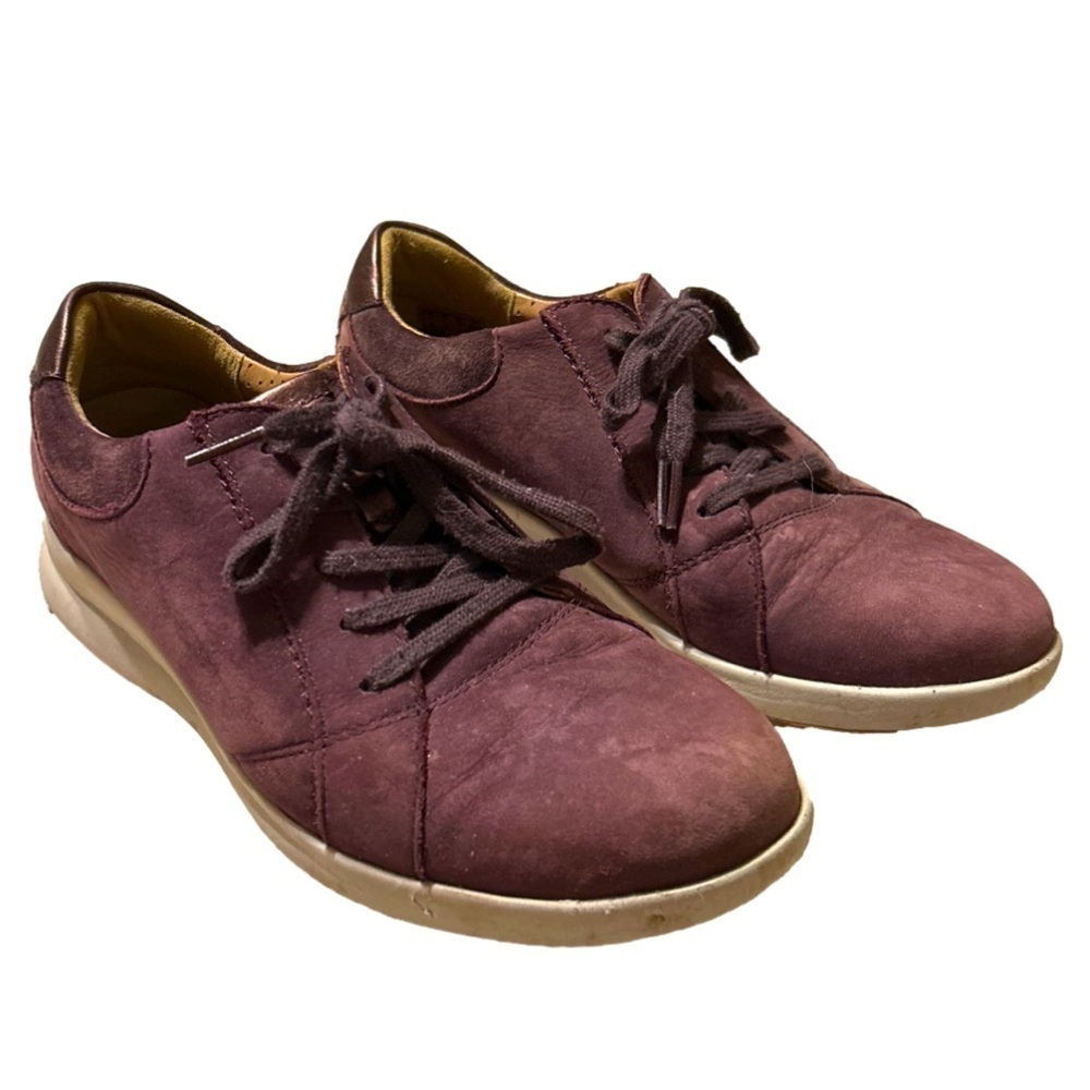 Clarks UnStructured Leather Shoes Size 7.5